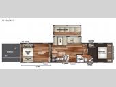 Floorplan - 2016 Forest River RV Cherokee Wolf Pack 315PACK12