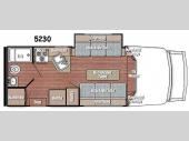 Floorplan - 2016 Gulf Stream RV BT Cruiser 5230