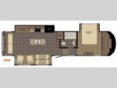 Floorplan - 2017 CrossRoads RV ReZerve RFZ32IK