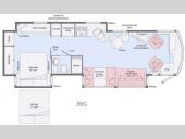 Floorplan - 2017 Itasca Solei 36G