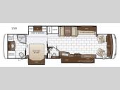 Floorplan - 2017 Newmar Ventana 3709