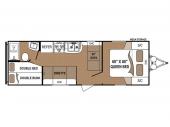 Floorplan - 2017 Dutchmen RV Aspen Trail 2710BHW