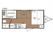 Floorplan - 2017 Dutchmen RV Aspen Trail 1700BH