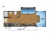 Floorplan - 2017 Jayco Melbourne 24L