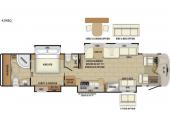 Floorplan - 2017 Entegra Coach Aspire 42RBQ