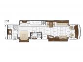 Floorplan - 2017 Newmar Ventana 4310