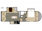 Floorplan - 2016 Heartland Sundance XLT 269TS