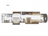 Floorplan - 2017 Newmar Mountain Aire 4533