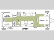 Floorplan - 2011 Coachmen RV Freedom Express 291QBS