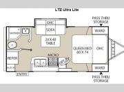 Floorplan - 2014 Coachmen RV Freedom Express 192RBS