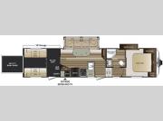 Floorplan - 2016 Keystone RV Cougar 326SRX