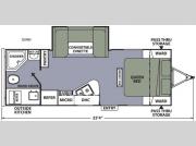Floorplan - 2016 Coachmen RV Apex Ultra-Lite 215RBK