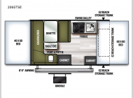 Used 2022 Forest River RV Flagstaff SE 206STSE image