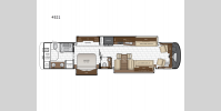 Floorplan - 2017 Newmar Mountain Aire 4533