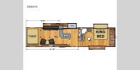 Floorplan - 2017 Eclipse Attitude Wide Body Series 35GSG
