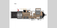 torque travel trailer floor plans