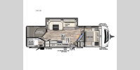 forest river vibe travel trailer floor plans