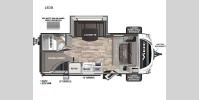 forest river vibe travel trailer floor plans