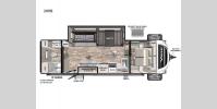 forest river vibe travel trailer floor plans