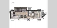 forest river vibe travel trailer floor plans