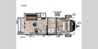 forest river vibe travel trailer floor plans