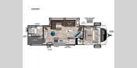 forest river vibe travel trailer floor plans