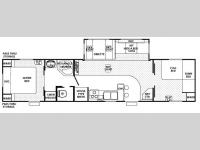 Floorplan - 2008 Forest River RV Cherokee 38B