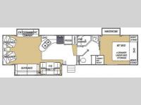 Floorplan - 2008 Glendale Titanium Tour Edition 32E37TS