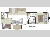 Floorplan - 2011 Keystone RV Cougar 293SAB