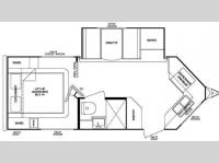 Floorplan - 2011 Cruiser ViewFinder V-19FK