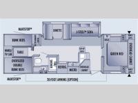 Floorplan - 2006 Jayco Jay Flight 31BHS