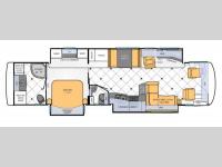 Floorplan - 2013 Newmar Ventana 4018