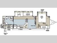 Floorplan - 2013 Forest River RV Rockwood Signature Ultra Lite 8293RKBS