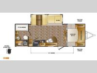 Floorplan - 2013 CrossRoads RV Sunset Trail Super Lite ST250RB