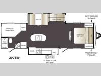Floorplan - 2014 Keystone RV Outback Terrain Ultra Lite 299TBH