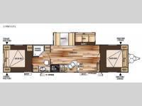 Floorplan - 2015 Forest River RV Wildwood 37BHSS2Q