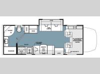 Floorplan - 2015 Forest River RV Sunseeker MBS 2400B