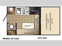 Floorplan - 2015 Palomino Backpack Edition SS 1225