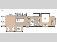 Floorplan - 2016 Forest River RV Cedar Creek 38CK