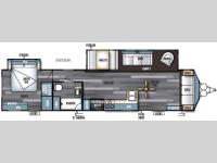 Floorplan - 2016 Forest River RV Salem Villa Series 39FDEN Classic