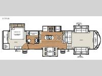 Floorplan - 2016 Forest River RV Sierra 377FLIK