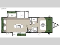 Floorplan - 2016 Forest River RV Surveyor 265RLDS