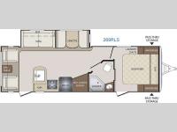 Floorplan - 2016 Keystone RV Bullet 269RLS