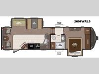 Floorplan - 2016 Keystone RV Sprinter 269FWRLS