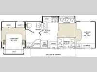 Floorplan - 2007 Fleetwood RV Tioga 31K