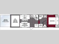 Floorplan - 2007 Dutchmen RV Winner's Circle 26SRV-M5