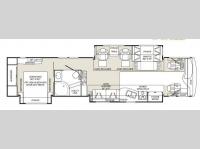 Floorplan - 2008 Fleetwood RV Providence 40X