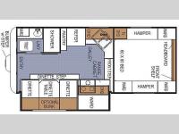 Floorplan - 2008 Northwood Arctic Fox 1140 Dry Bath