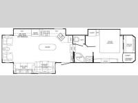 Floorplan - 2008 Heartland Bighorn 3580RL
