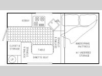 Floorplan - 2005 Palomino Bronco 1200